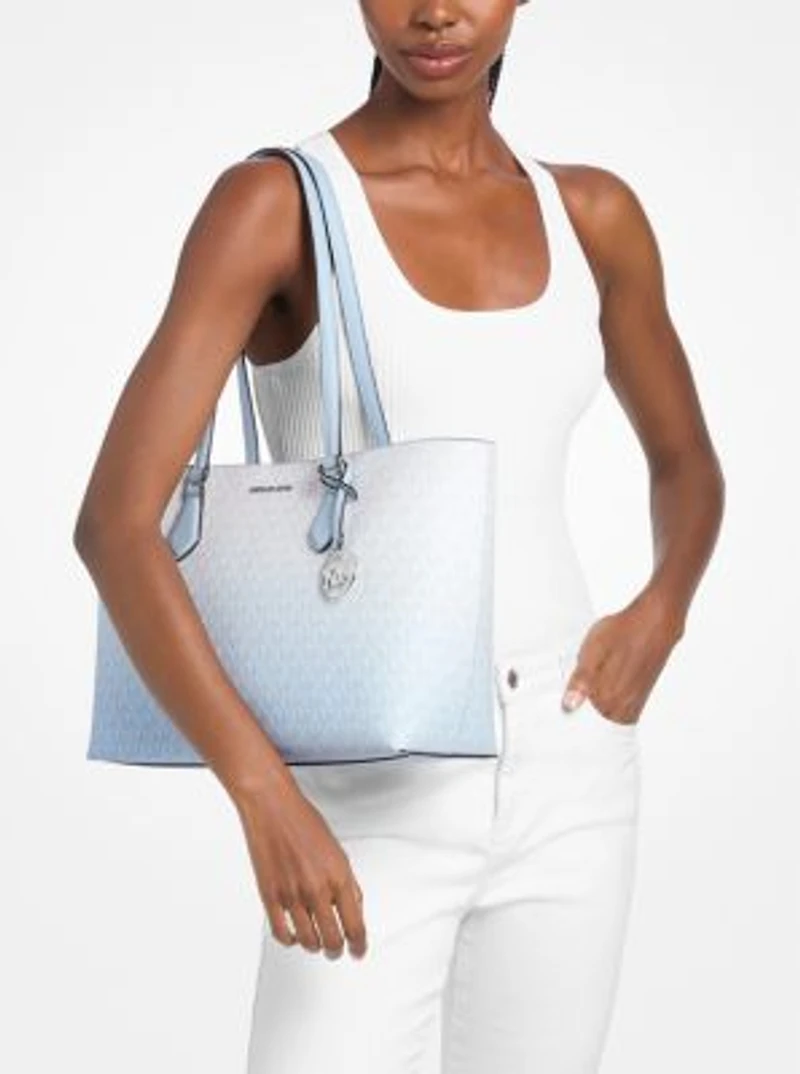 Sheila Large Ombré Signature Logo Tote Bag