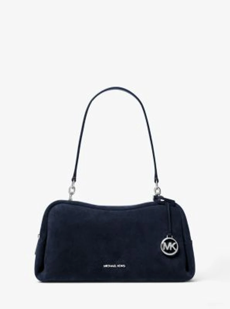 Cecily Medium Suede Shoulder Bag