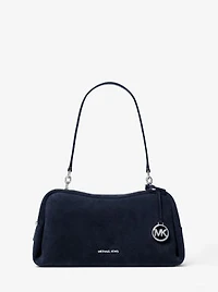 Cecily Medium Suede Shoulder Bag