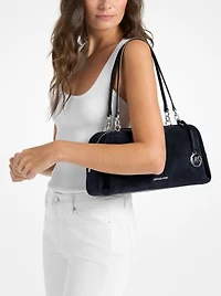 Cecily Medium Suede Shoulder Bag
