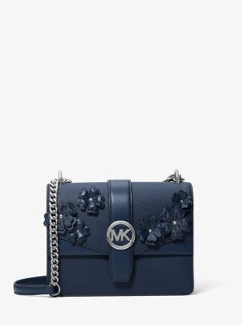 Greenwich Small Floral Embellished Crossbody Bag