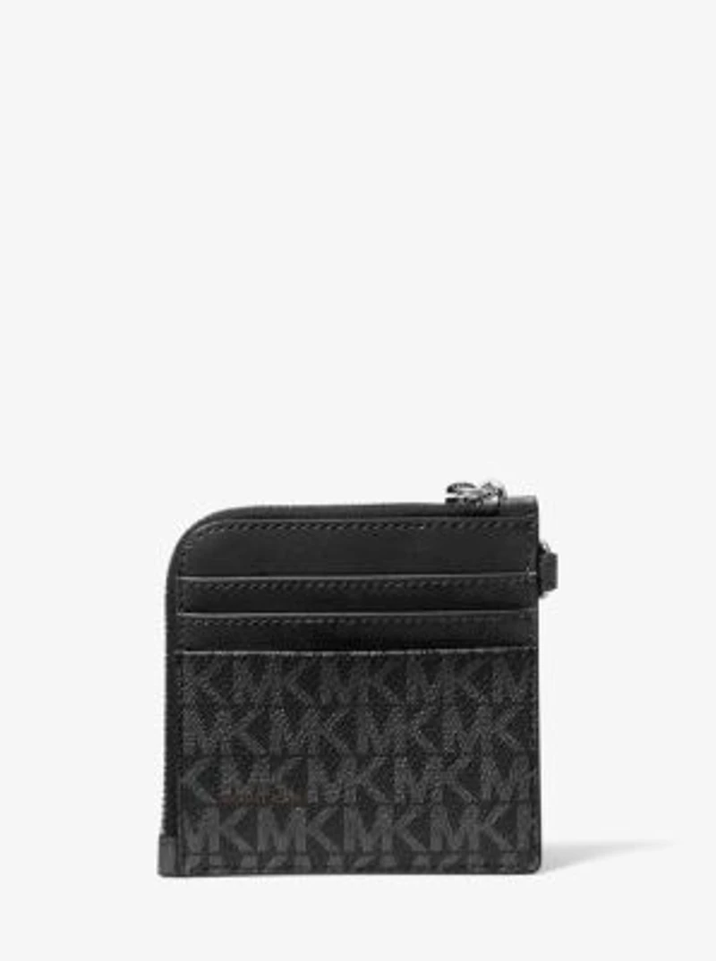 Jet Set Travel Medium Signature Logo Chain Wallet