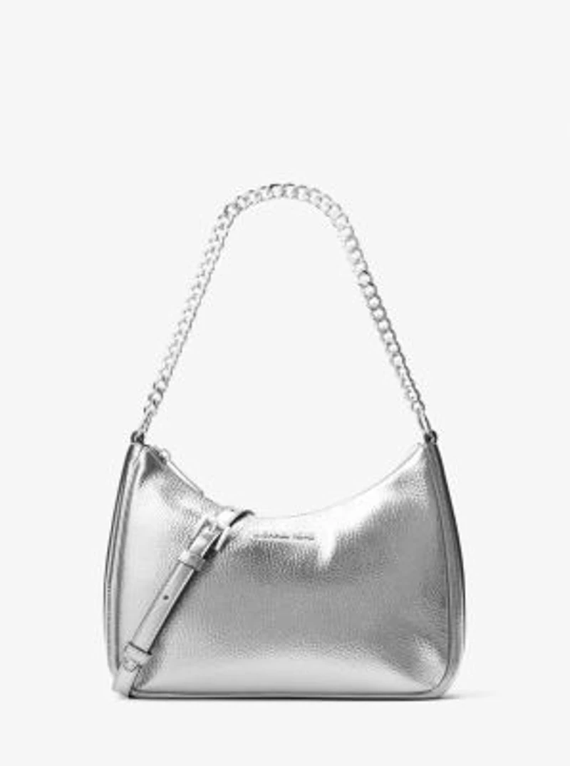 Jet Set Travel Large Metallic Convertible Crossbody Bag