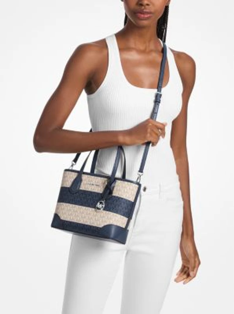 Eva Extra-Small Signature Logo Convertible Crossbody Bag