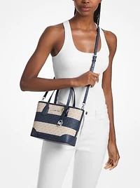 Eva Extra-Small Signature Logo Convertible Crossbody Bag
