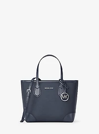 Eva Extra-Small Saffiano Leather Convertible Tote Bag