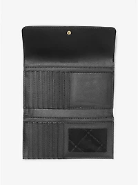 Jet Set Travel Crossgrain Leather Tri-Fold Wallet
