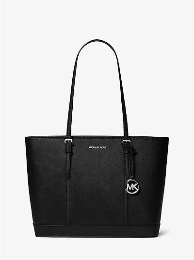 Jet Set Travel Large Saffiano Leather Tote Bag