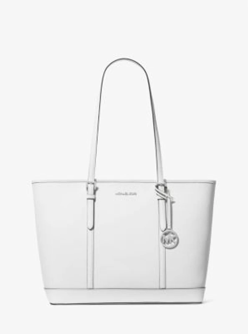 Jet Set Travel Large Saffiano Leather Tote Bag