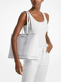 Jet Set Travel Large Saffiano Leather Tote Bag