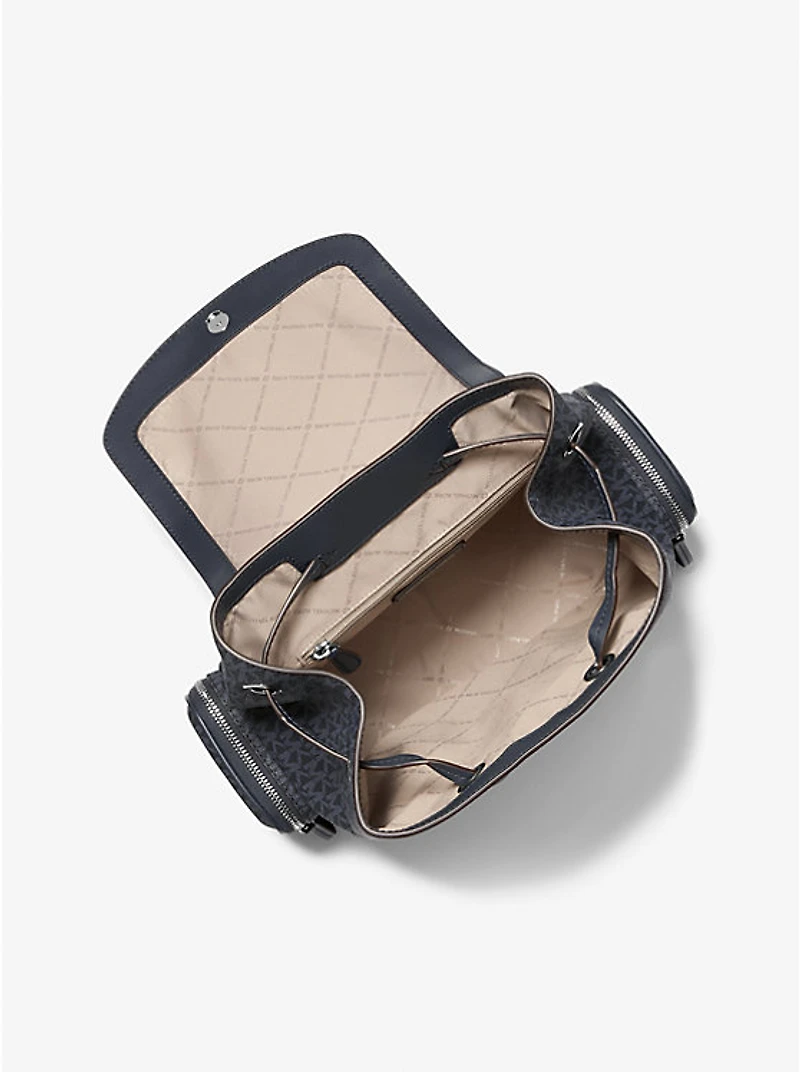 Jet Set Large Signature Logo Backpack