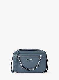 Jet Set Large Saffiano Leather Crossbody Bag