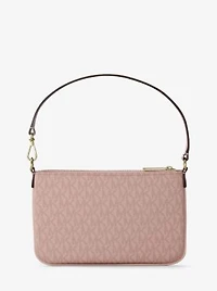 Jet Set Small Signature Logo Convertible Wristlet