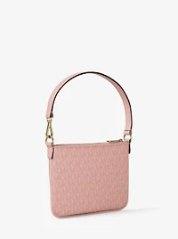 Jet Set Small Signature Logo Convertible Wristlet