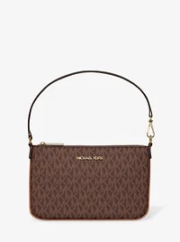 Jet Set Small Signature Logo Convertible Wristlet