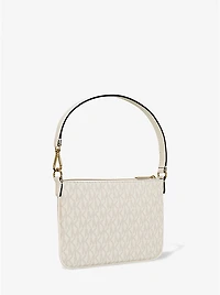 Jet Set Small Signature Logo Convertible Wristlet