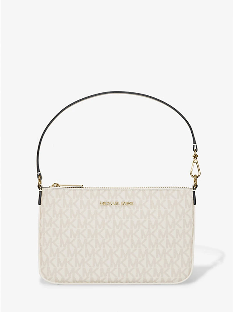 Jet Set Small Signature Logo Convertible Wristlet