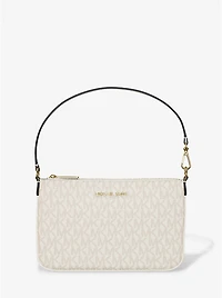 Jet Set Small Signature Logo Convertible Wristlet