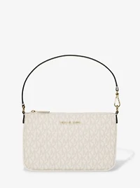 Jet Set Small Signature Logo Convertible Wristlet