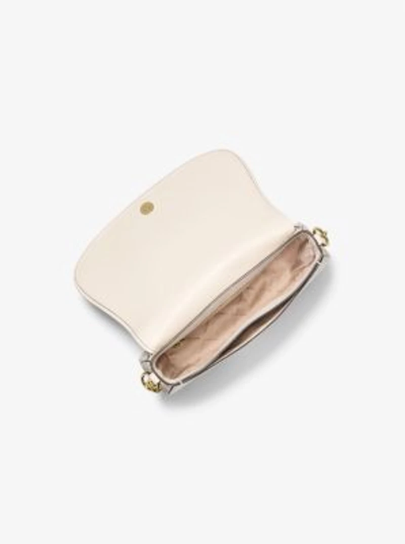 Mila Medium Signature Logo Messenger Bag