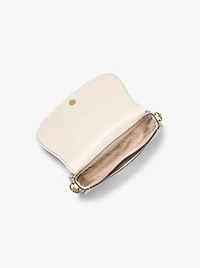 Mila Medium Signature Logo Messenger Bag