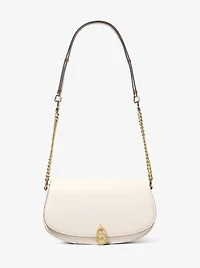 Mila Medium Leather Messenger Bag