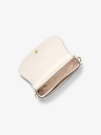 Mila Medium Leather Messenger Bag