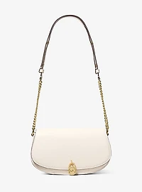 Mila Medium Leather Messenger Bag