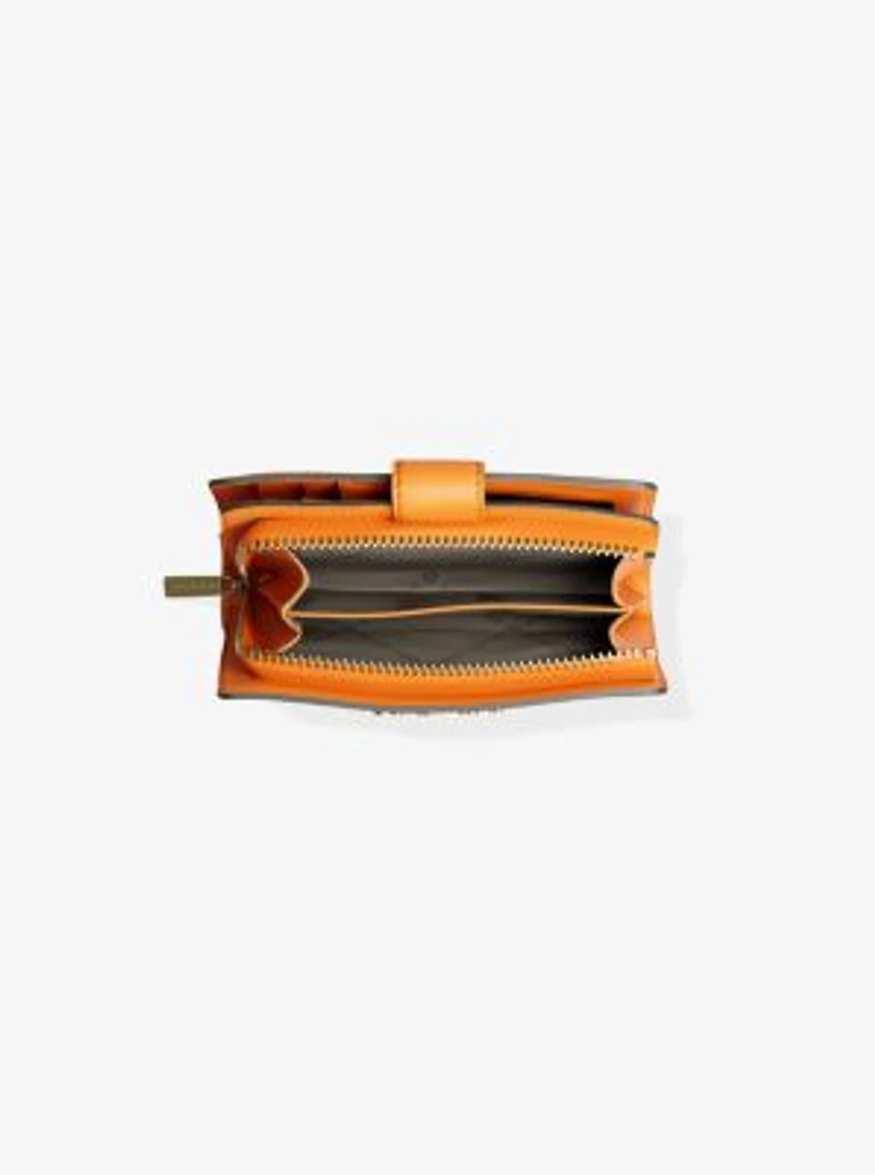 Jet Set Printed Signature Logo Bi-Fold Wallet