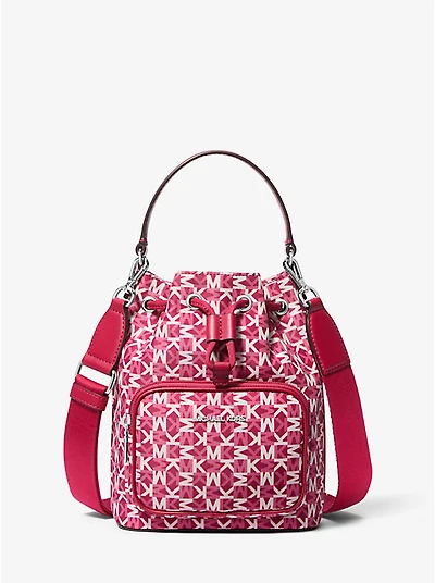 Khai Small Signature Logo Bucket Bag