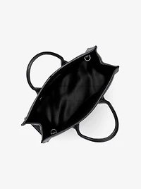 Mirella Medium Pebbled Leather Tote Bag