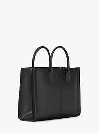 Mirella Medium Pebbled Leather Tote Bag