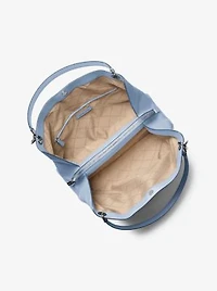 Christina Large Pebbled Leather Shoulder Bag