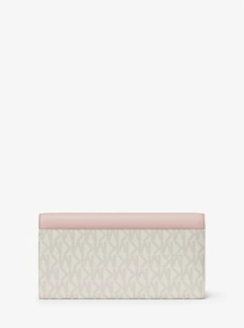 Hamilton Large Signature Logo Continental Wallet