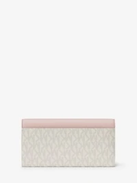 Hamilton Large Signature Logo Continental Wallet