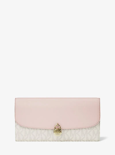 Hamilton Large Signature Logo Continental Wallet
