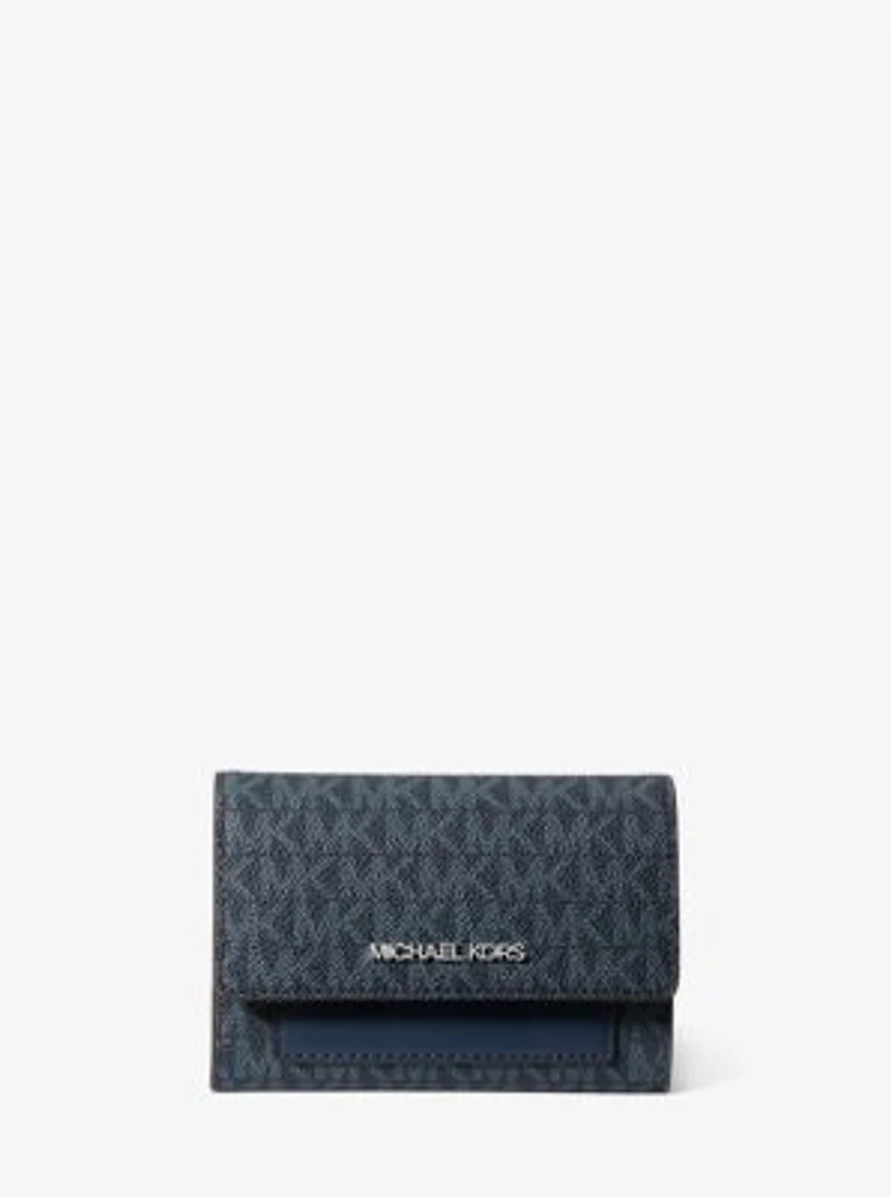 Jet Set Medium Signature Logo 2-in-1 Wallet