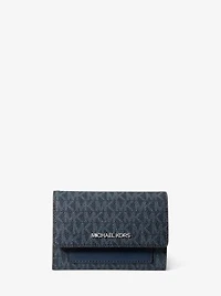 Jet Set Medium Signature Logo 2-in-1 Wallet
