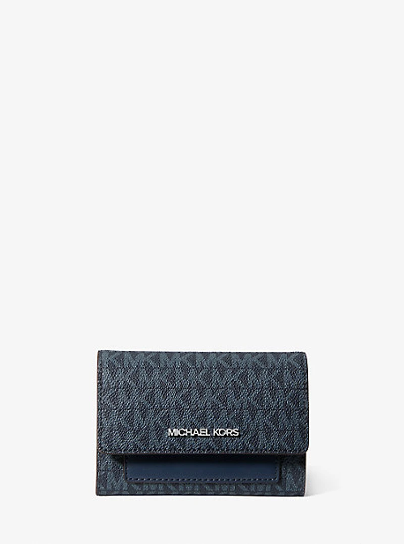 Jet Set Medium Signature Logo 2-in-1 Wallet