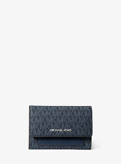 Jet Set Medium Signature Logo 2-in-1 Wallet