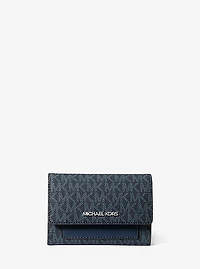 Jet Set Medium Signature Logo 2-in-1 Wallet