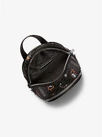 Rhea Extra-Small Printed Signature Logo Backpack