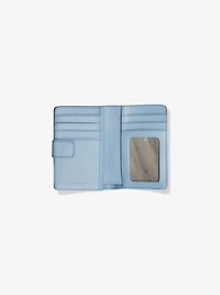 Jet Set Printed Signature Logo Bi-Fold Wallet