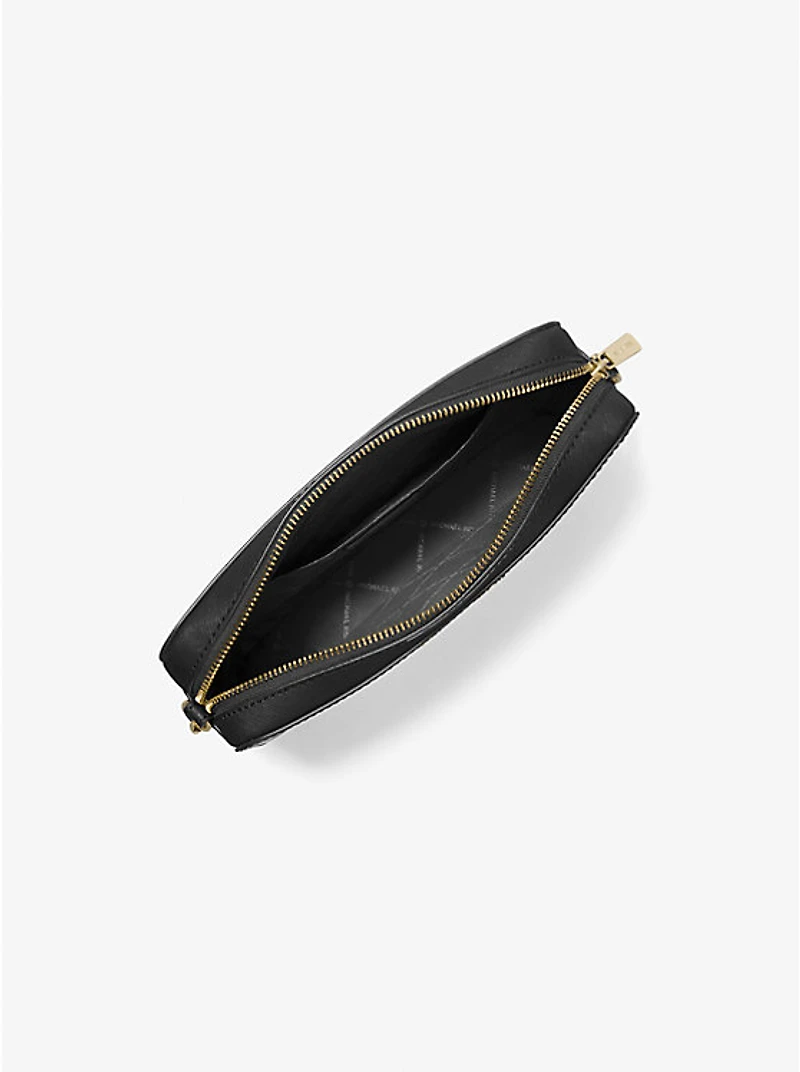 Jet Set Large Saffiano Leather Crossbody Bag