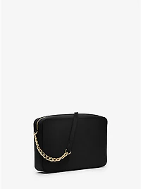 Jet Set Large Saffiano Leather Crossbody Bag