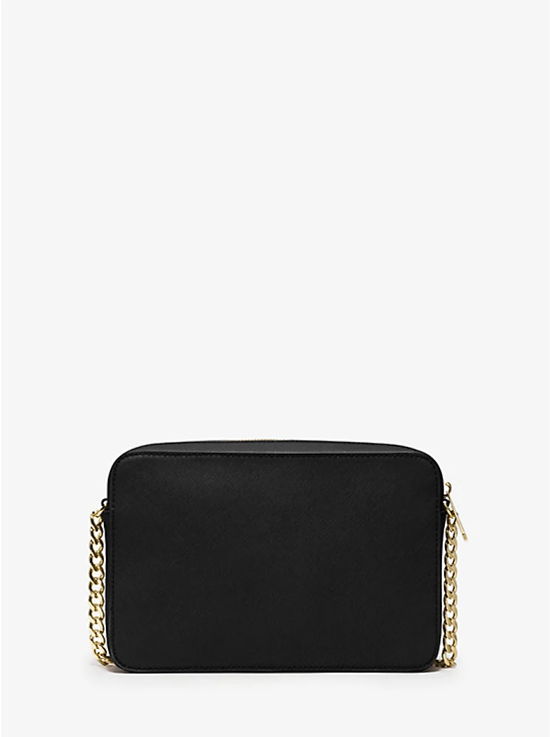 Jet Set Large Saffiano Leather Crossbody Bag