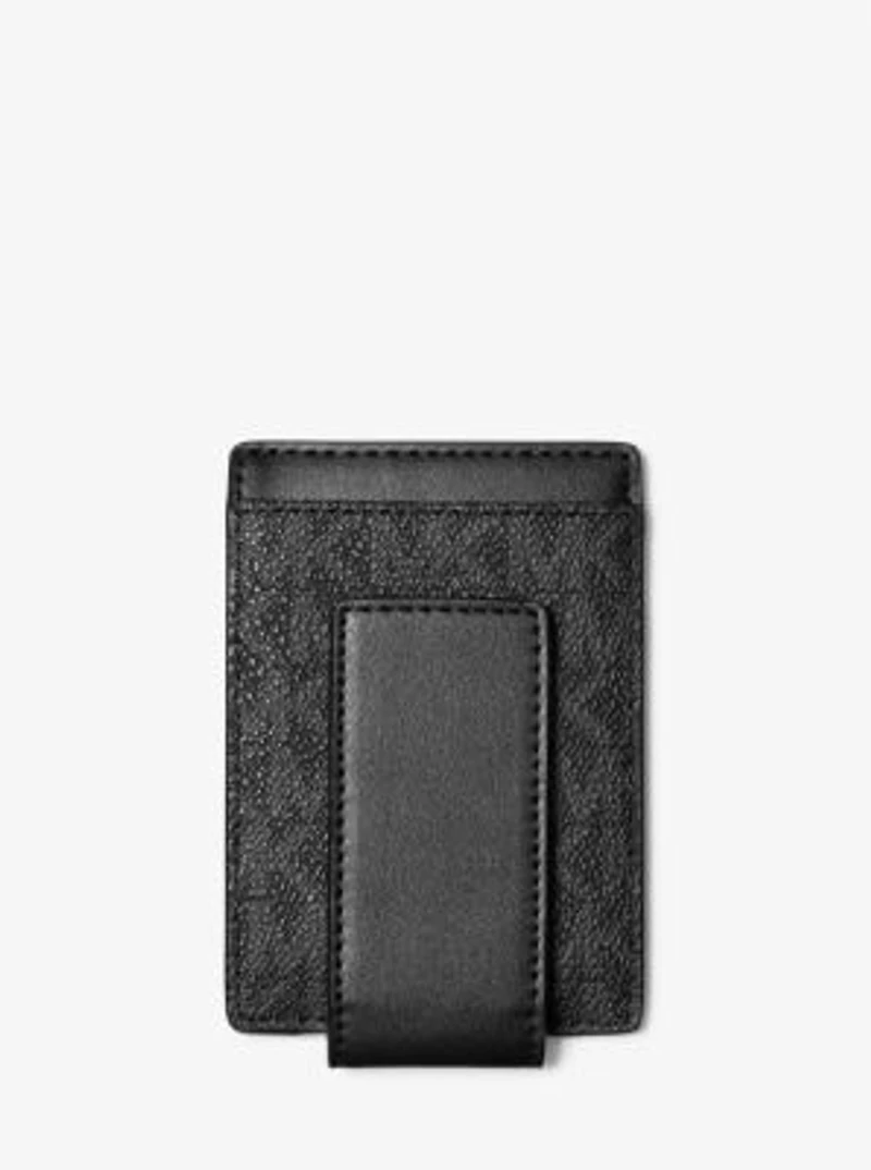 Cooper Signature Logo Money Clip Card Case