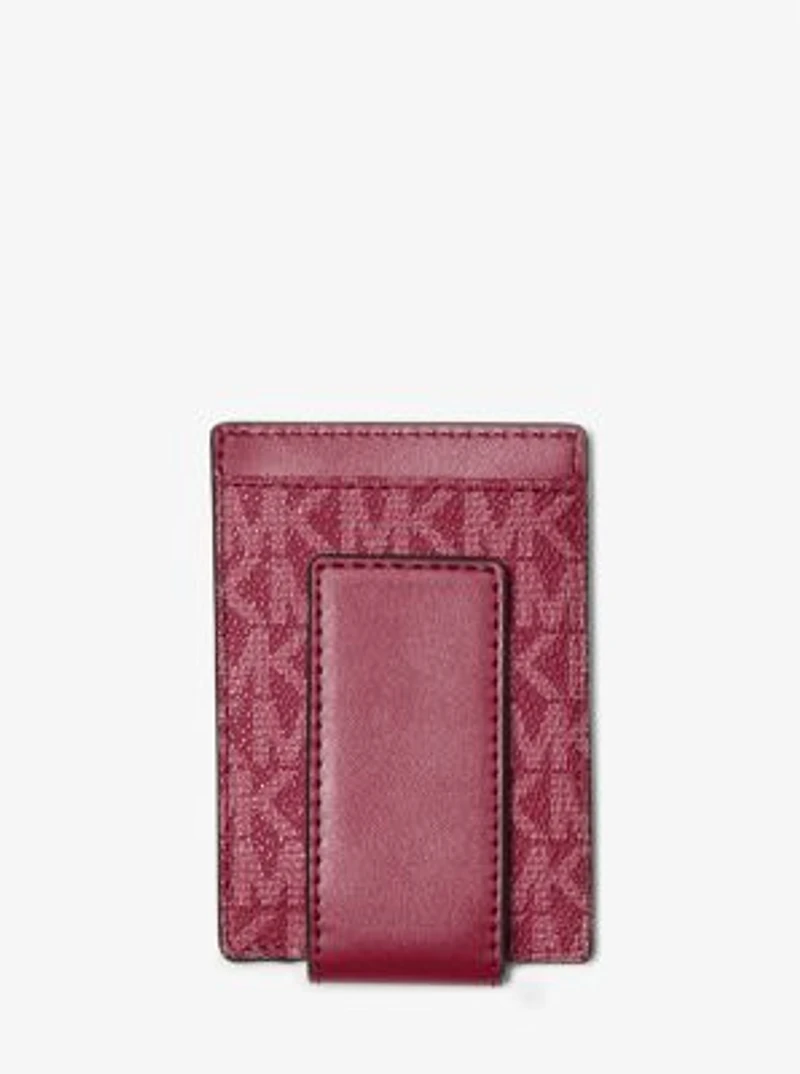 Cooper Signature Logo Money Clip Card Case
