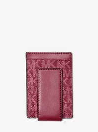 Cooper Signature Logo Money Clip Card Case