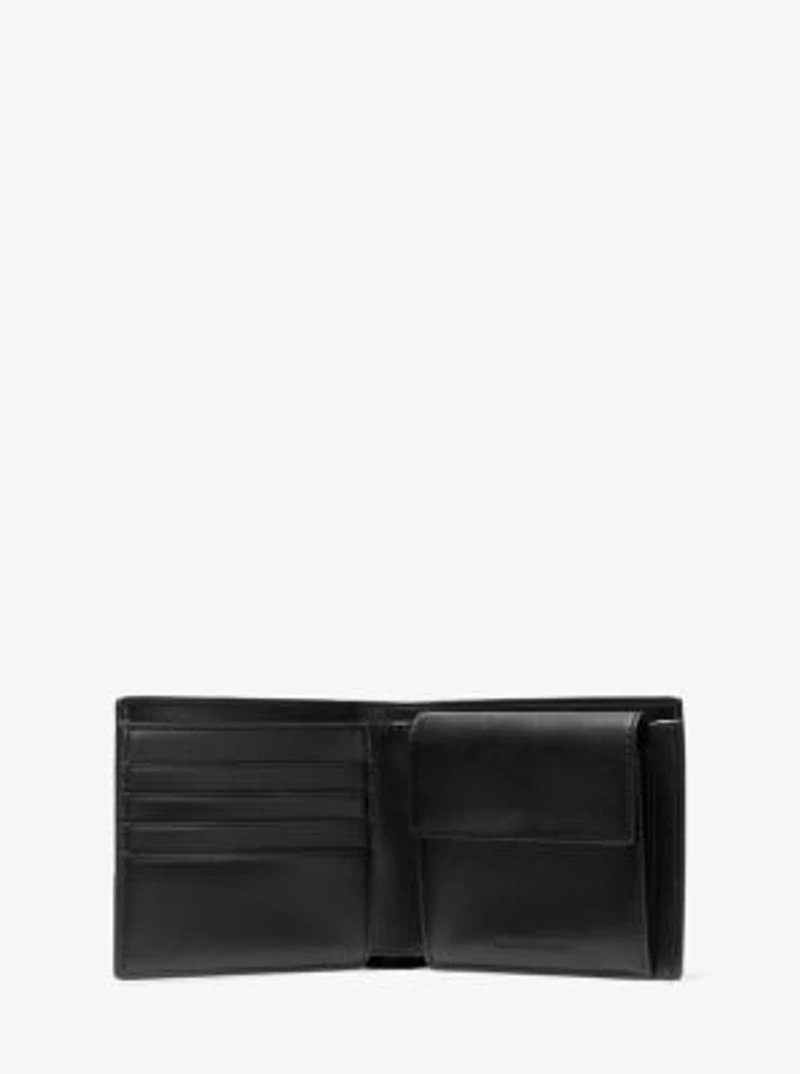 Cooper Graphic Logo Billfold Wallet With Coin Pouch